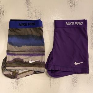 2x Nike Pro Spandex - Size Medium